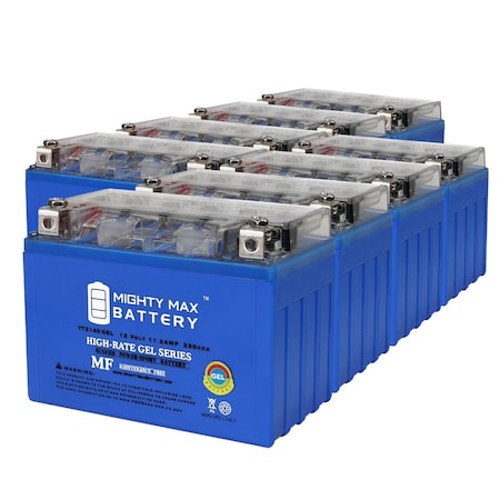 YTZ14SGEL 12V 11.2AH Replacement Battery compatible with KTM 950 Super Enduro 09-12 - 8PK -  MIGHTY MAX BATTERY, MAX4025729